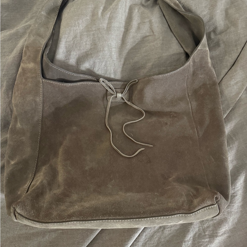 Lucky Brand Brown Suede Women's Bag